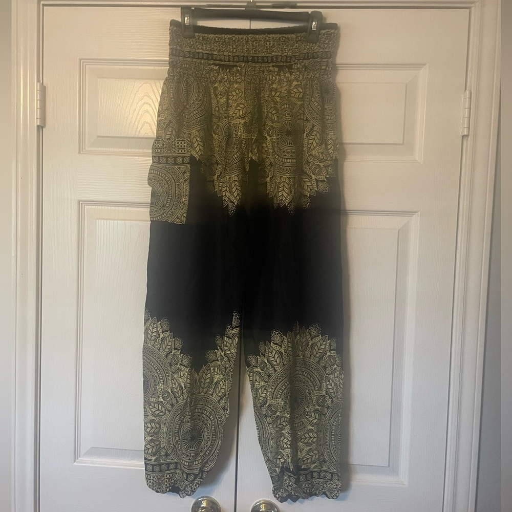 Print Harem Pants